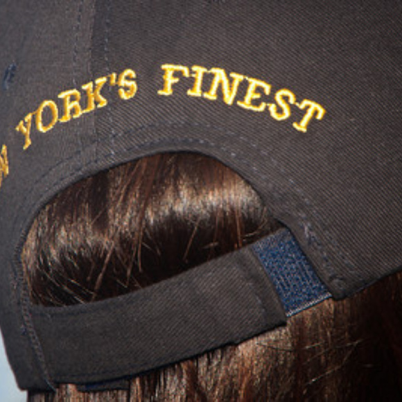 Navy NYPD Shield Hat baseball cap unisex NWT - Picture 5 of 8